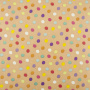 Kraft paper sheet 12"x12" Multicolored peas