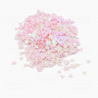 Sequins Stars, pink with golden nacre, #107 - 0