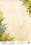 Деко веллум (лист кальки с рисунком) Botany Spring, А3 (29,7см х 42см)