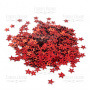 Sequins Stars, red metallic, #115 - 0