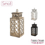 Decorative lantern Lattice, size S, #061