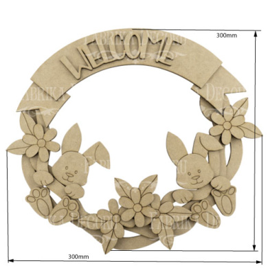 заготовка для декорирования "welcome-3" #135  - 2