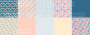 Double-sided scrapbooking paper set Flower mood 12"x12", 10 sheets - 0
