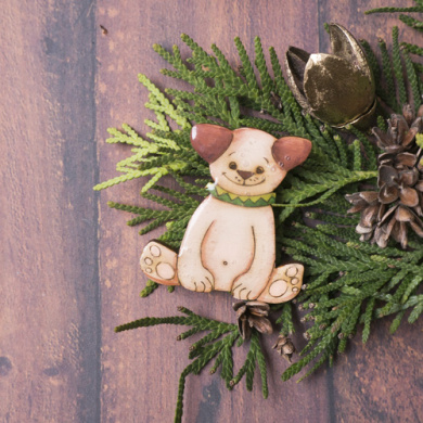 brooch blank for coloring, #027 - 2