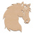 art-board-horse-2-27-30-cm art-board-horse-2-27-30-cm