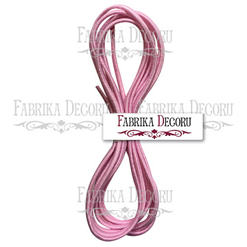 Elastische Rundkordel, Farbe Pink shabby