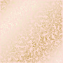 Sheet of single-sided paper with gold foil embossing, pattern "Golden Butterflies Peach"