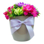flower arrangement  ‘floral carnival’, 250 x 250 x 260 mm