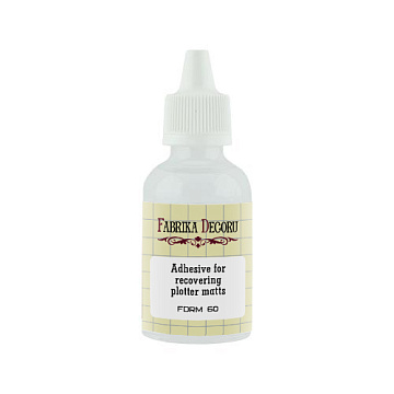 The adhesive repair fluid for plotter carriers (plotter mats), 60ml