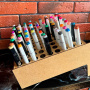 Настольный органайзер для маркеров, на 81 ячейку, 262mm x 165mm х 295mm, DIY набор #379