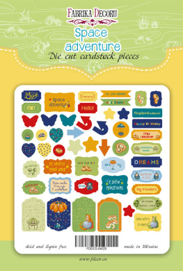 Набор высечек, коллекция Space adventure, 50 шт - 2