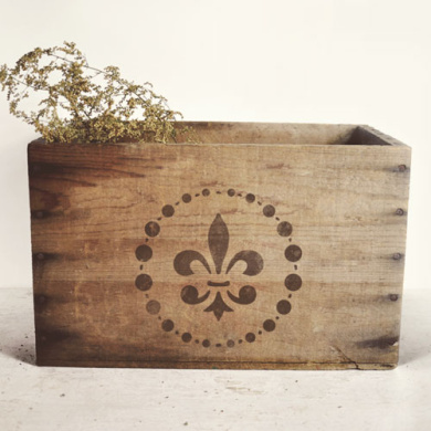 трафарет многоразовый xl (30х30см), винтажные элементы #005 фабрика декору - 2