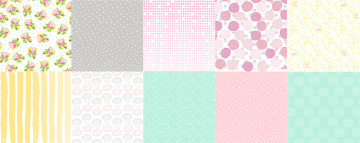 коллекция бумаги для скрапбукинга little elephant, 30,5 x 30,5 см, 10 листов - 2