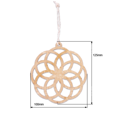 Blank for decoration "Christmas toy-4" #195 - 2