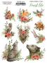 Set of stickers 9pcs Forest life #254