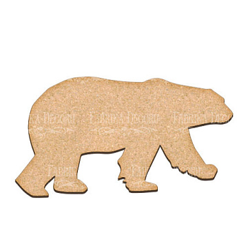  Art board Bear 40х22 cm