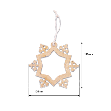 Blank for decoration "Snowflakes-4"#189 - 2