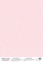 Деко веллум (лист кальки с рисунком) Горошек на розовом, А3 (29,7см х 42см)