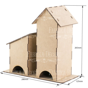 Blank for decoration "Tea house-1" #172 - 2 Blank for decoration "Tea house-1" #172 - 2