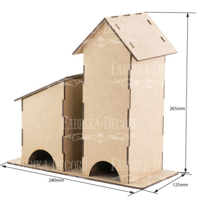 заготовка для декорирования "чайный домик-1" #172 фабрика декору - 2