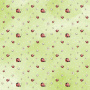 Double-sided scrapbooking paper set Happy mouse day 8"x8", 10 sheets - 10