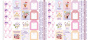 Doppelseitig Scrapbooking Papiere Satz Cutie Sparrow Girl, 30.5 cm x 30.5cm, 10 Blätter