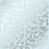 лист односторонней бумаги с серебряным тиснением, дизайн silver pine cones blue, 30,5см х 30,5см
