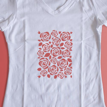 Stencil for crafts 15x20cm "Roses Maxi Background" #192 - 2 Stencil for crafts 15x20cm "Roses Maxi Background" #192 - 2