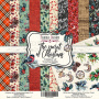 Doppelseitiges Scrapbooking-Papierset The Spirit of Christmas, 20 cm x 20 cm, 10 Blätter