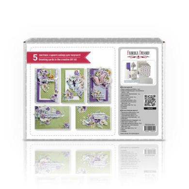 set for creating 5 cards “floral vibes” 10 x 15cm - 2 set for creating 5 cards “floral vibes” 10 x 15cm - 2