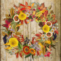 Коллекция бумаги для скрапбукинга Autumn botanical diary, 30,5 x 30,5 см, 10 листов