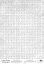 Деко веллум (лист кальки с рисунком) Четырехлистники серые, А3 (29,7см х 42см)