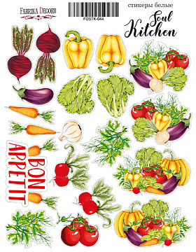 Kit of stickers #044, "Soul Kitchen-1"