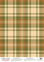 Arkusz kalki z nadrukiem, Deco Vellum, format A3 (11,7" х 16,5"), "Cozy blanket"