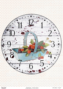 Decoupage-Karte #0590, 29,7 x 42 cm, Fabrika Decoru