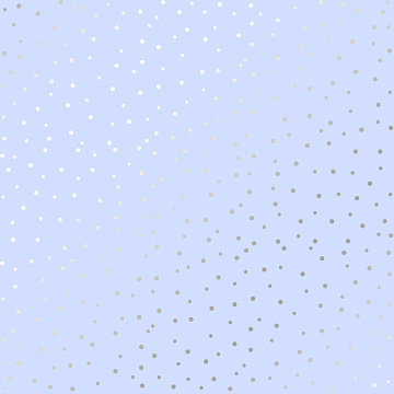 Sheet of single-sided paper embossed with silver foil, pattern Silver Drops Purple 12"x12" 