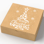 Schablone für Dekoration XL-Größe (30*30cm), Frohe Weihnachten, Weihnachtsbaum, #240