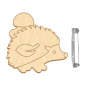 Brooch blank for coloring #094 “Hedgehog”