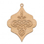 Blank for decoration New year tree toy 46, #479