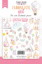 Set of die cuts Funny fox girl, 57 pcs - 0