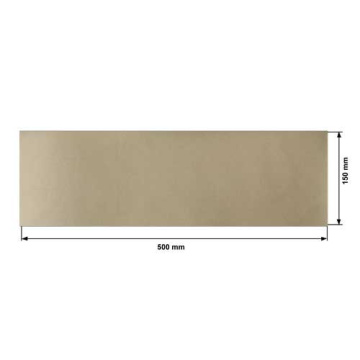 Piece of PU leather Beige, size 50cm x 15cm - 2