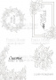 Set of 8pcs 10х15cm for coloring and creating greeting cards Majestic Iris RU - 1