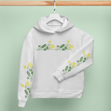 трафарет многослойный, универсальный, (30х9.6см), бордюр #162 фабрика декору - 2