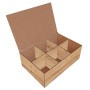 6-teilige Geschenkbox mit Scharnierdeckel, DIY-Bausatz #287