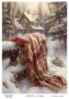 Decoupage card #0644, 21x29,7 cm