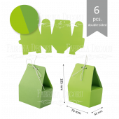 Набор картонных заготовок #004 color_Lime green-green Набор картонных заготовок #004 color_Lime green-green