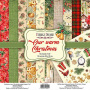 Zestaw papieru do scrapbookingu Our warm Christmas, 20cm x 20cm