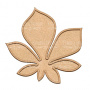  Art board Chestnut leaf 30х29,5 cm