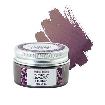 Metallic paint, color Heather 30 ml