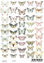 набор картинок для декорирования бабочки а4 21х30 см